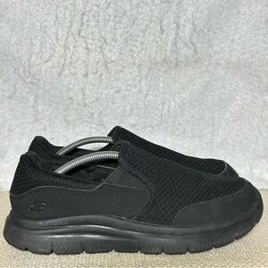 Skechers Mens Work Relax Fit: Flex Advantage Slip Resistant Sneaker Shoes SZ 8.5